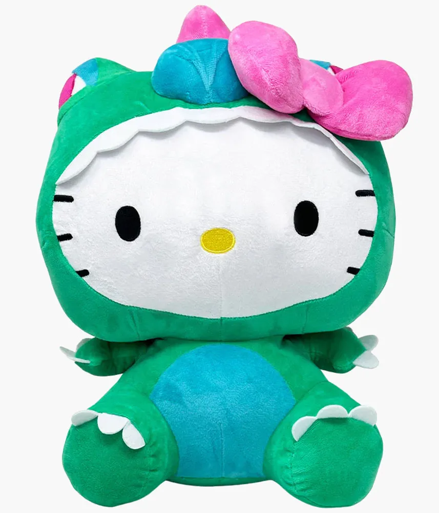 16" Hello Kitty Dino Plush Backpack
