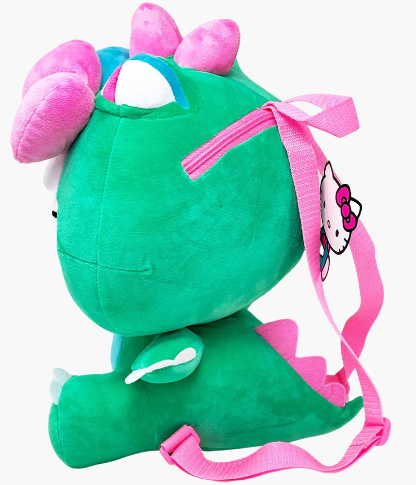 16" Hello Kitty Dino Plush Backpack