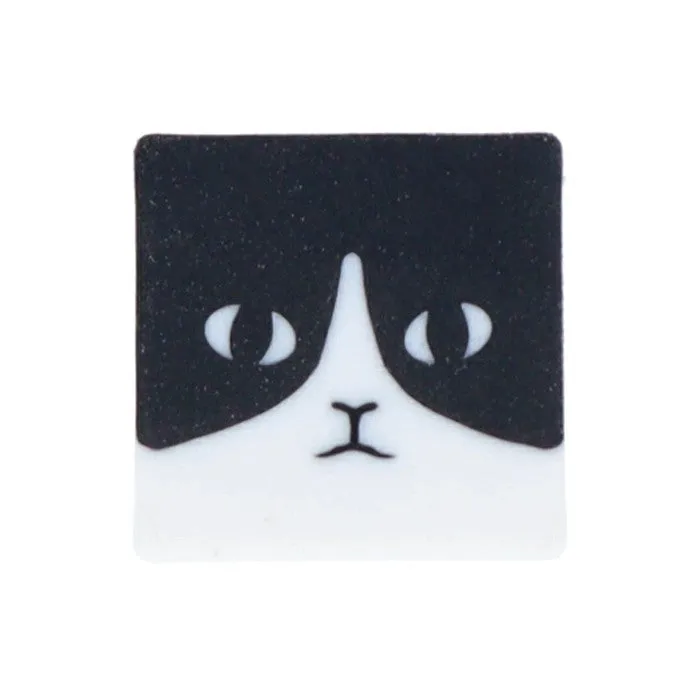 Bandai-Namco Sun-Star Animal Eraser - Black & White Cat