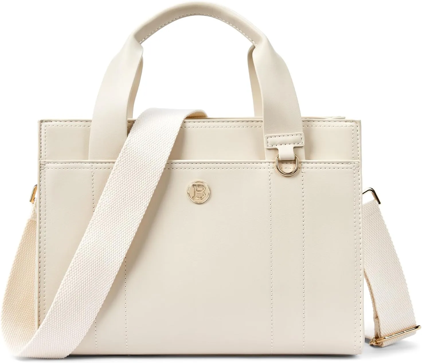 BOSTANTEN Small Tote Bag for Women Crossbody Trendy Purses Vegan Leather Satchel Handbags with Shoulder Strap