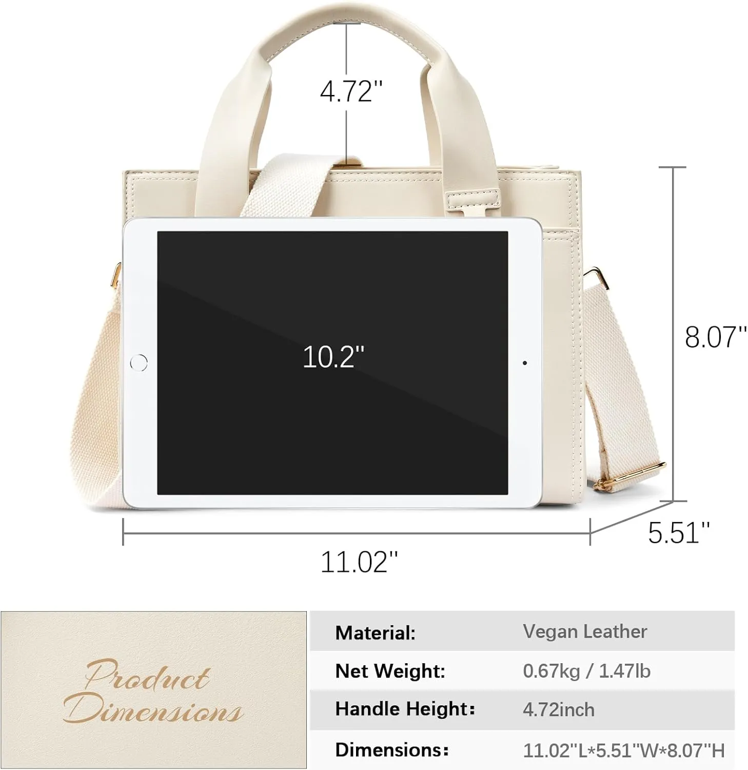 BOSTANTEN Small Tote Bag for Women Crossbody Trendy Purses Vegan Leather Satchel Handbags with Shoulder Strap