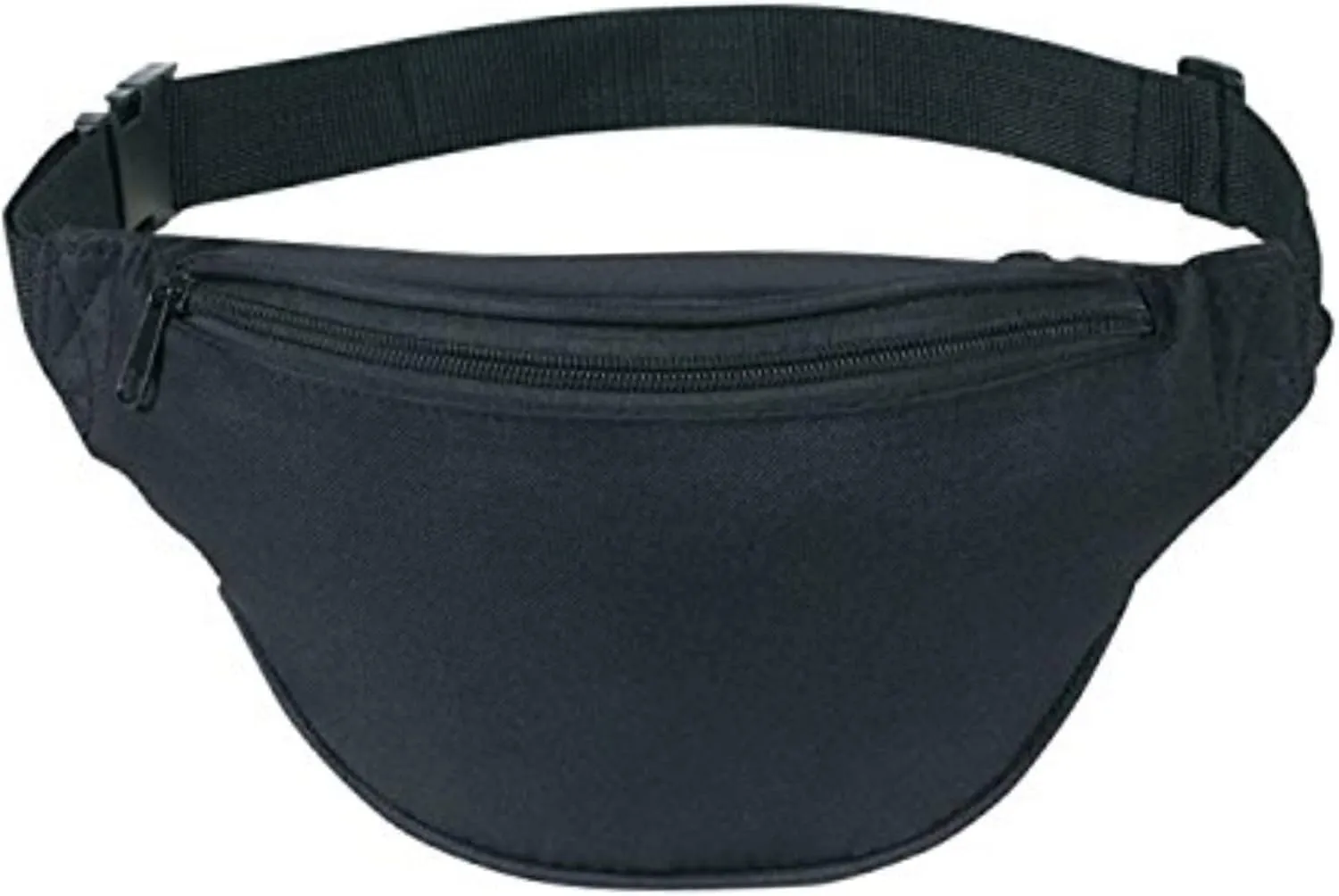 BuyAgain Fanny Pack, Unisex 2 Zipper Quick Release Buckle Travel Sport Running Waist Fanny Pack For Women Men