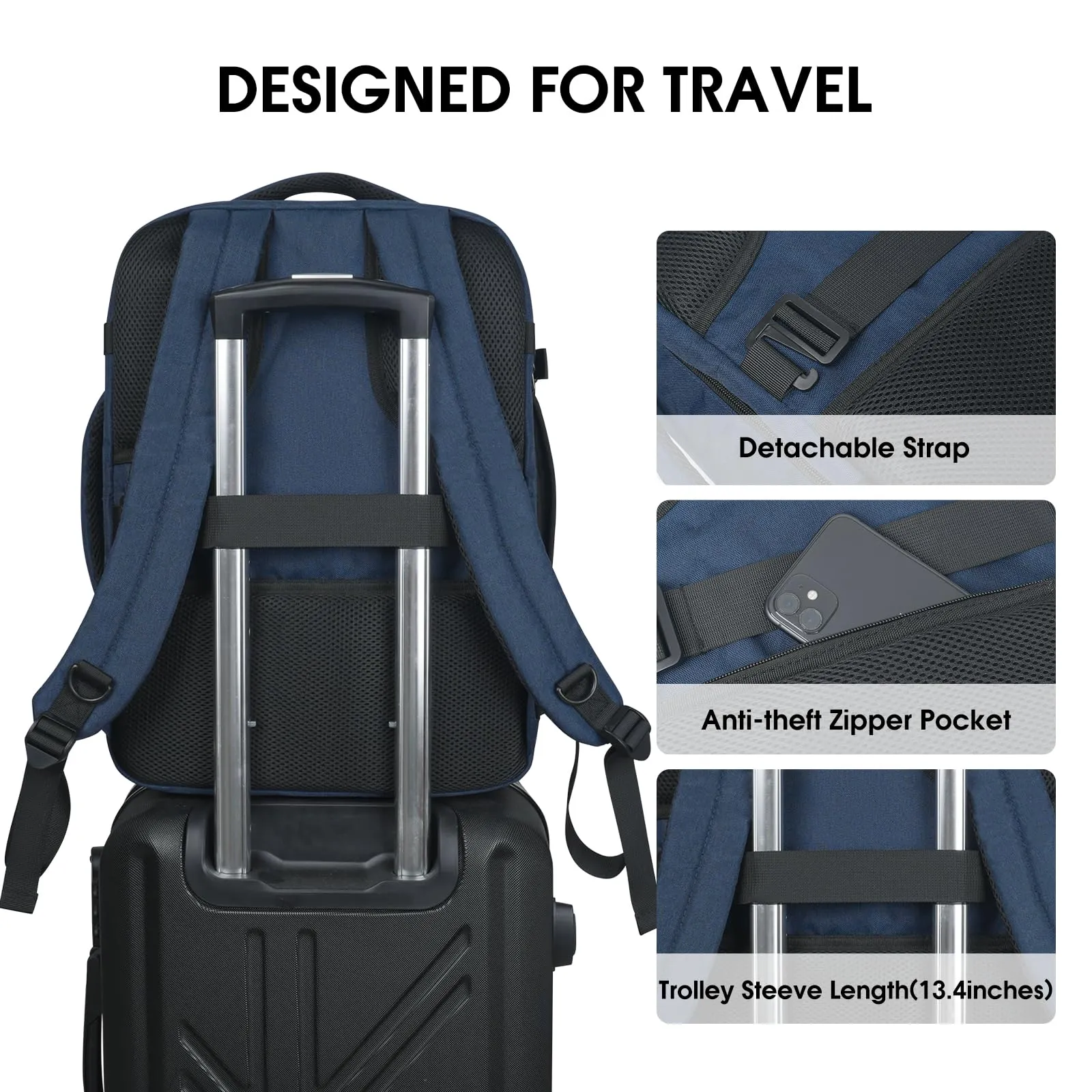 Carry On Laptop Backpack 17 Inch