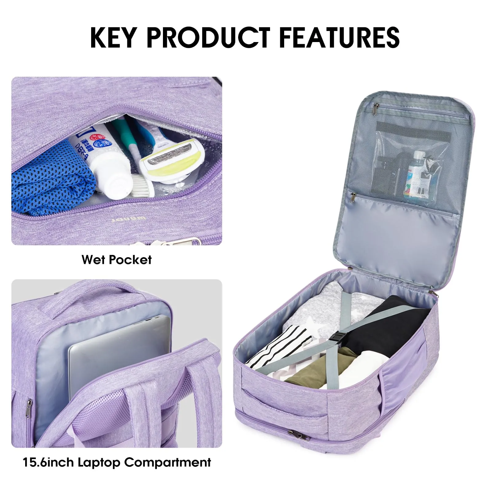 Carry On Laptop Backpack 17 Inch
