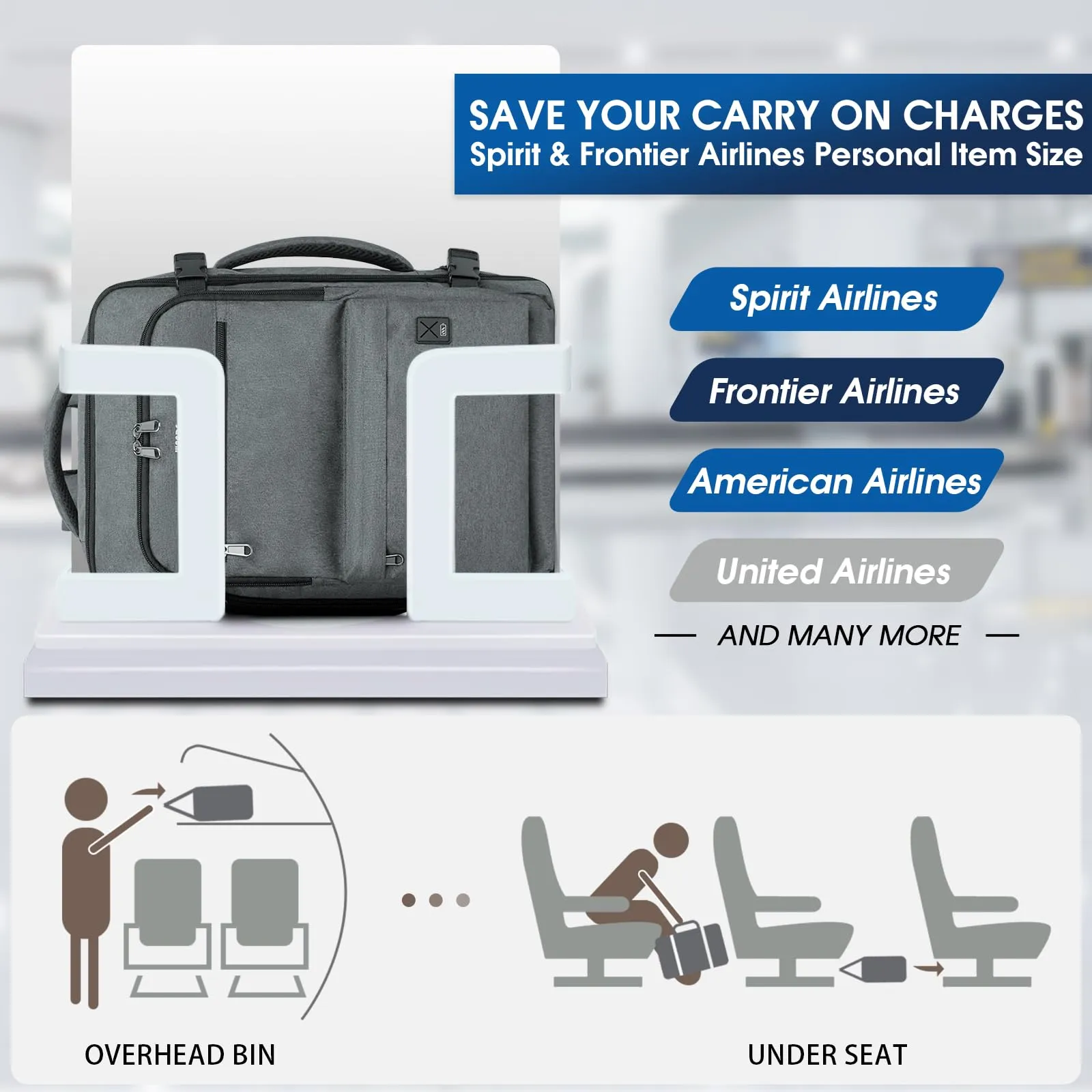 Carry On Laptop Backpack 17 Inch