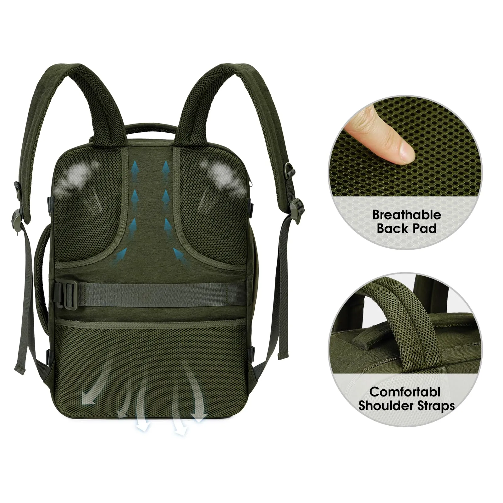 Carry On Laptop Backpack 17 Inch