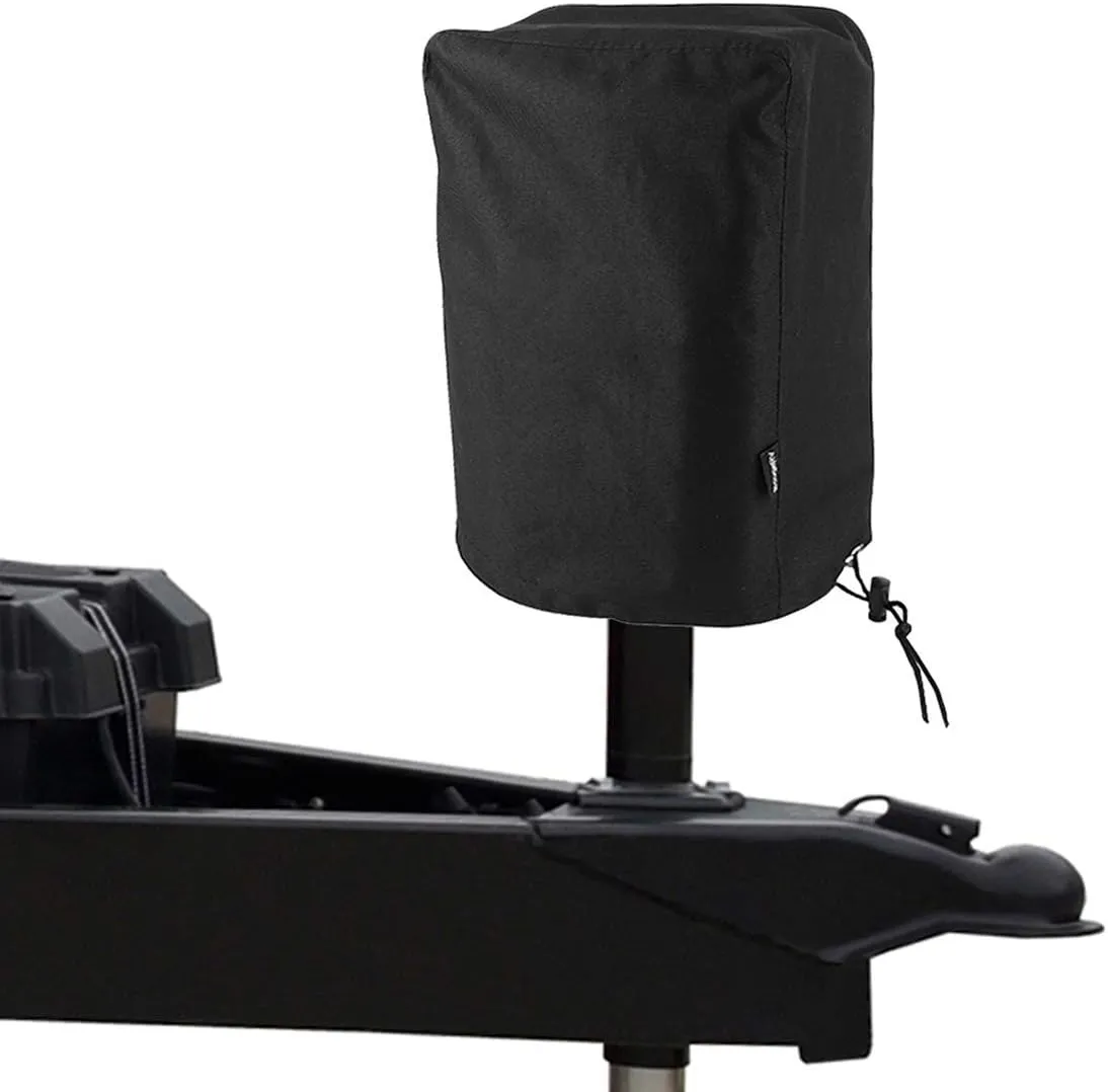 Electric Tongue Jack Cover, BougeRV 600D Universal Trailer RV Electric Tongue Jack Protective Cover (Size 14H x 5W x 10D)