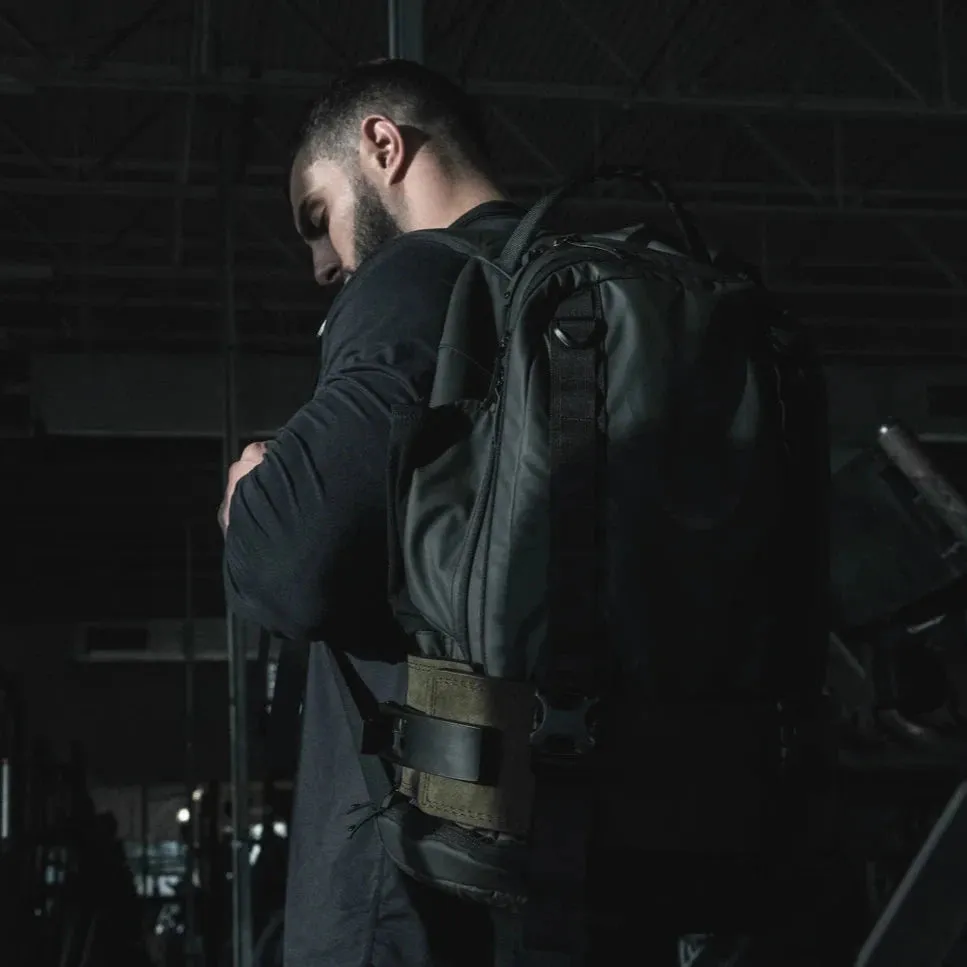 Gravestone™ Backpack & 10mm Lever Belt Combo - Gunmetal/Gray