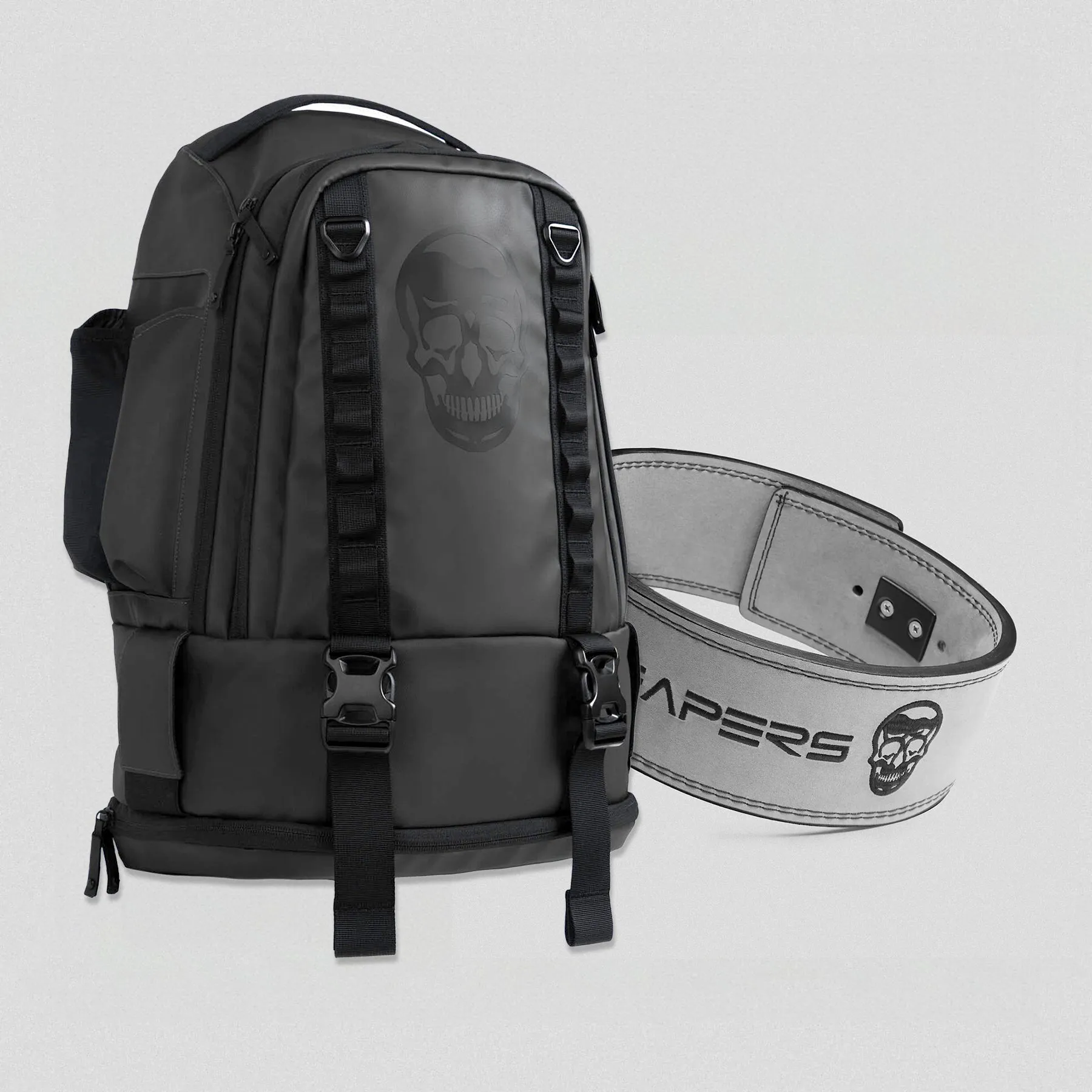 Gravestone™ Backpack & 10mm Lever Belt Combo - Gunmetal/Gray