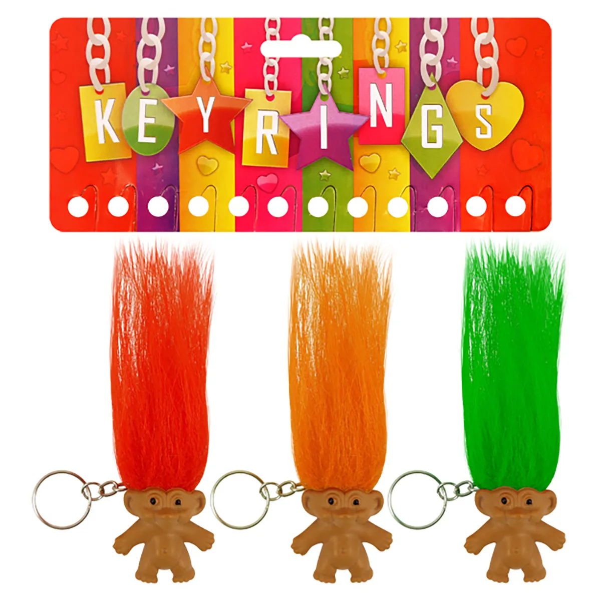 Henbrandt Troll Keychain (styles vary)
