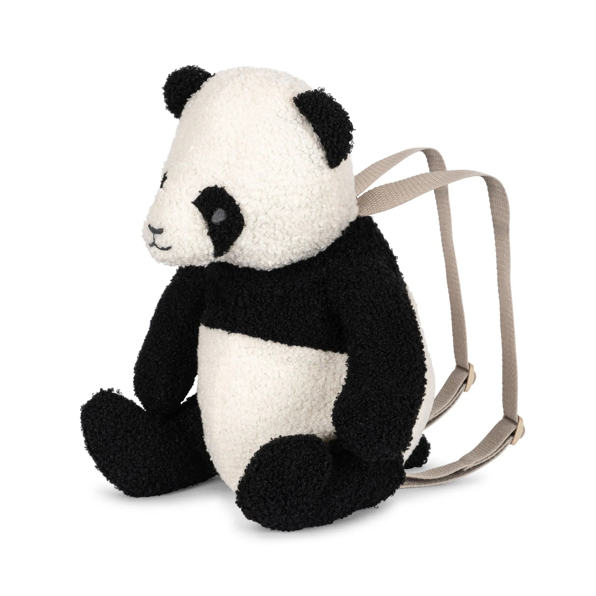 Konges Sløjd Teddy Panda Backpack Off White One Size