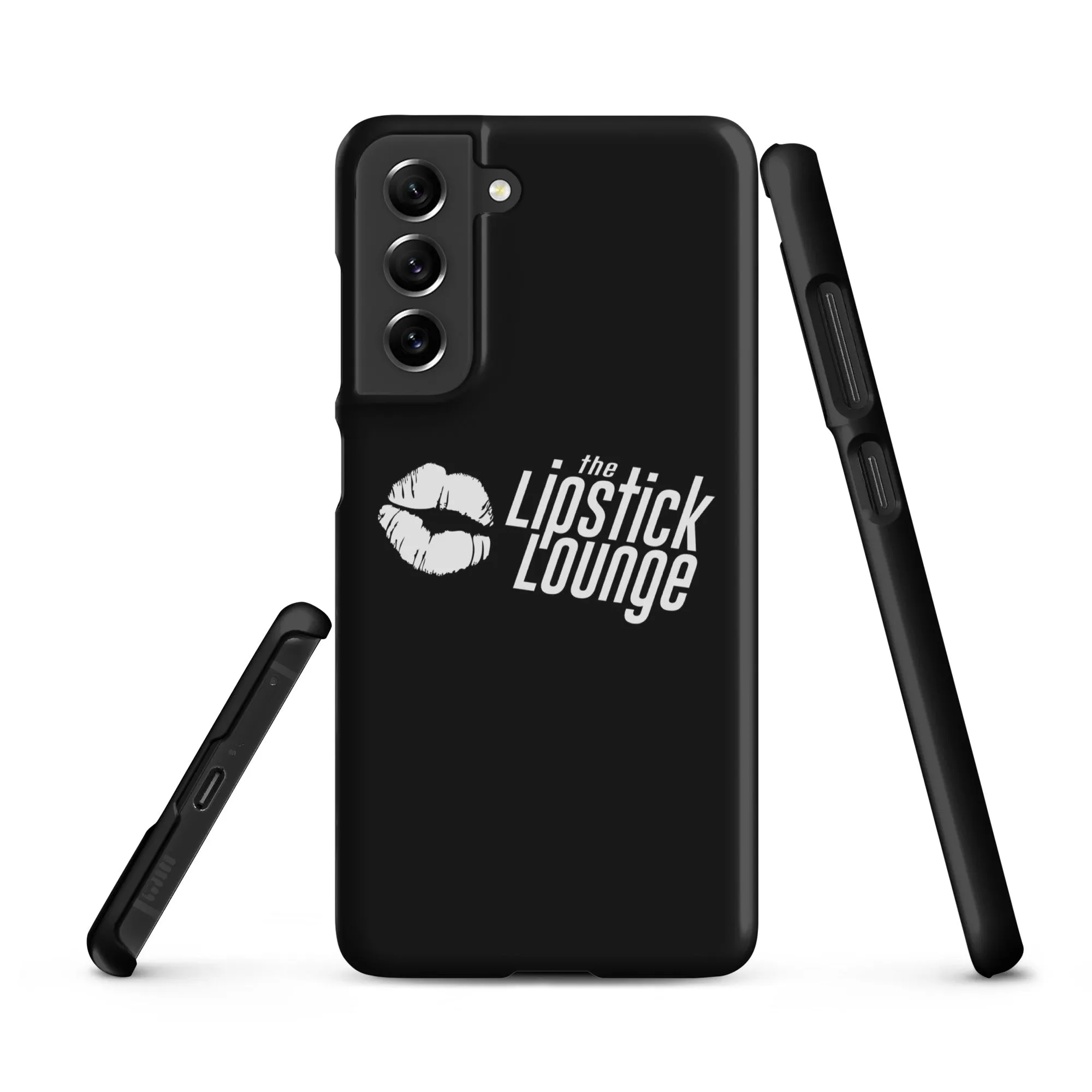 Lipstick Lounge White Logo Phone Case for Samsung