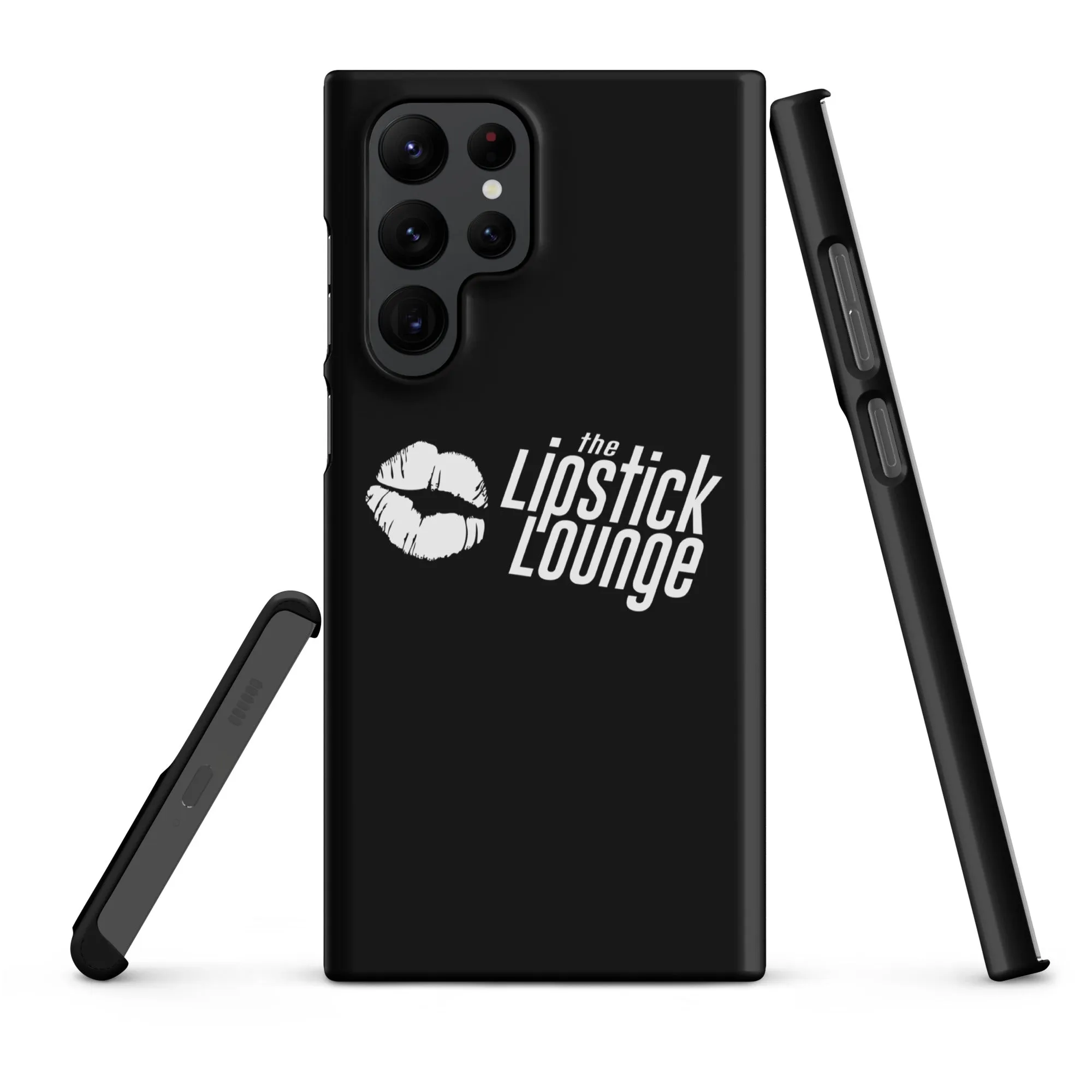 Lipstick Lounge White Logo Phone Case for Samsung
