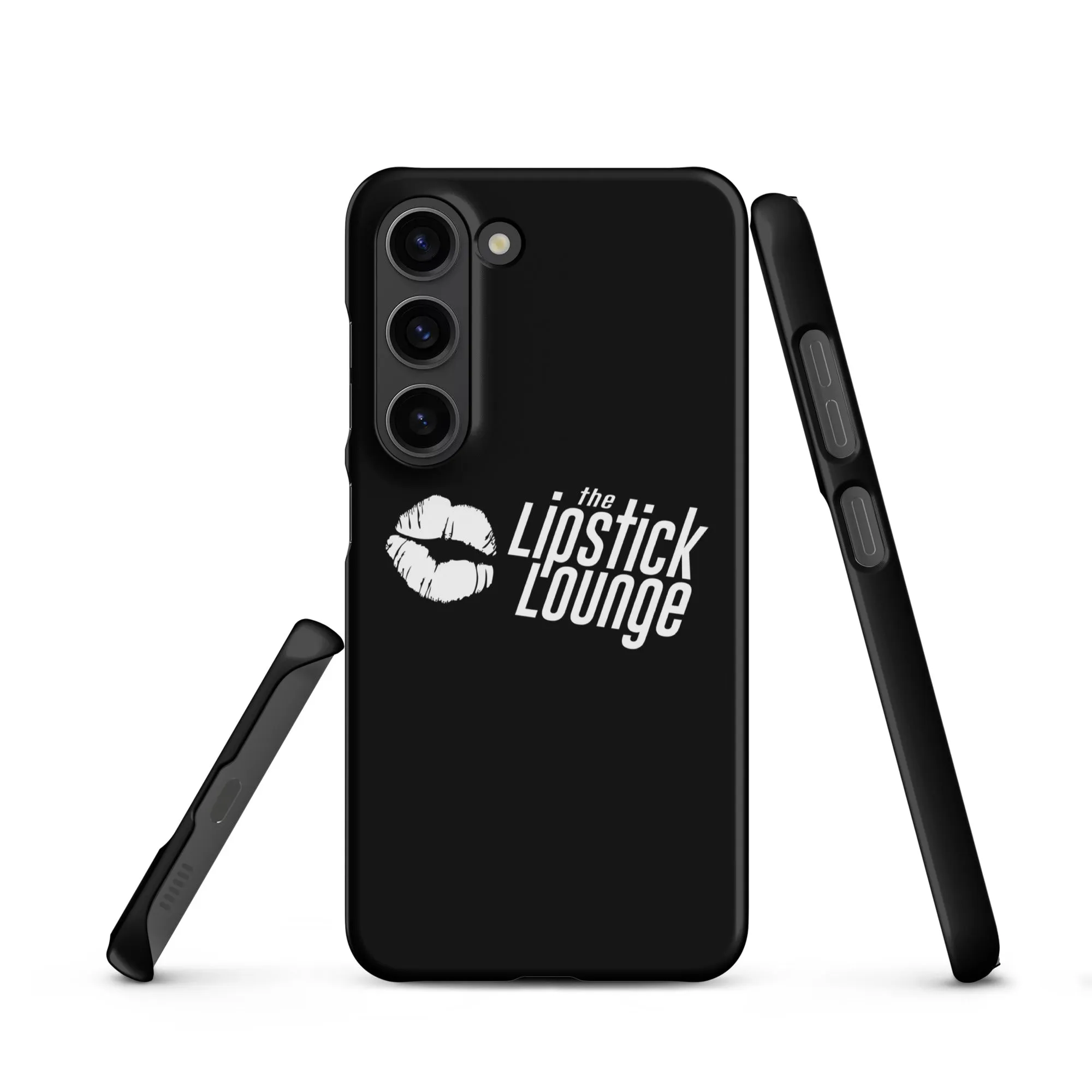 Lipstick Lounge White Logo Phone Case for Samsung