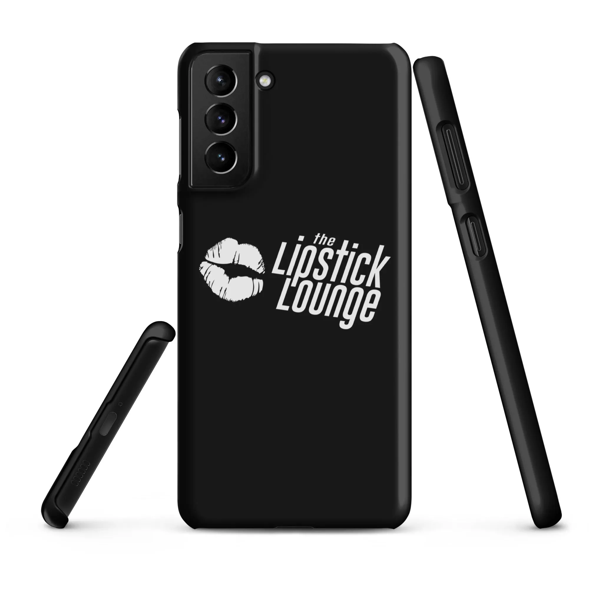 Lipstick Lounge White Logo Phone Case for Samsung