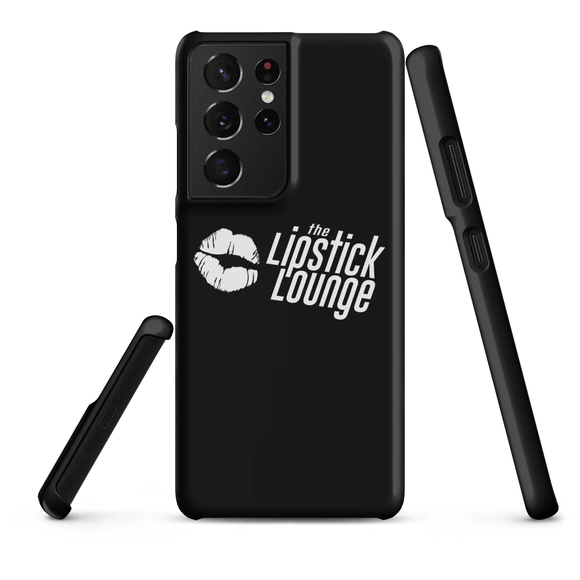 Lipstick Lounge White Logo Phone Case for Samsung