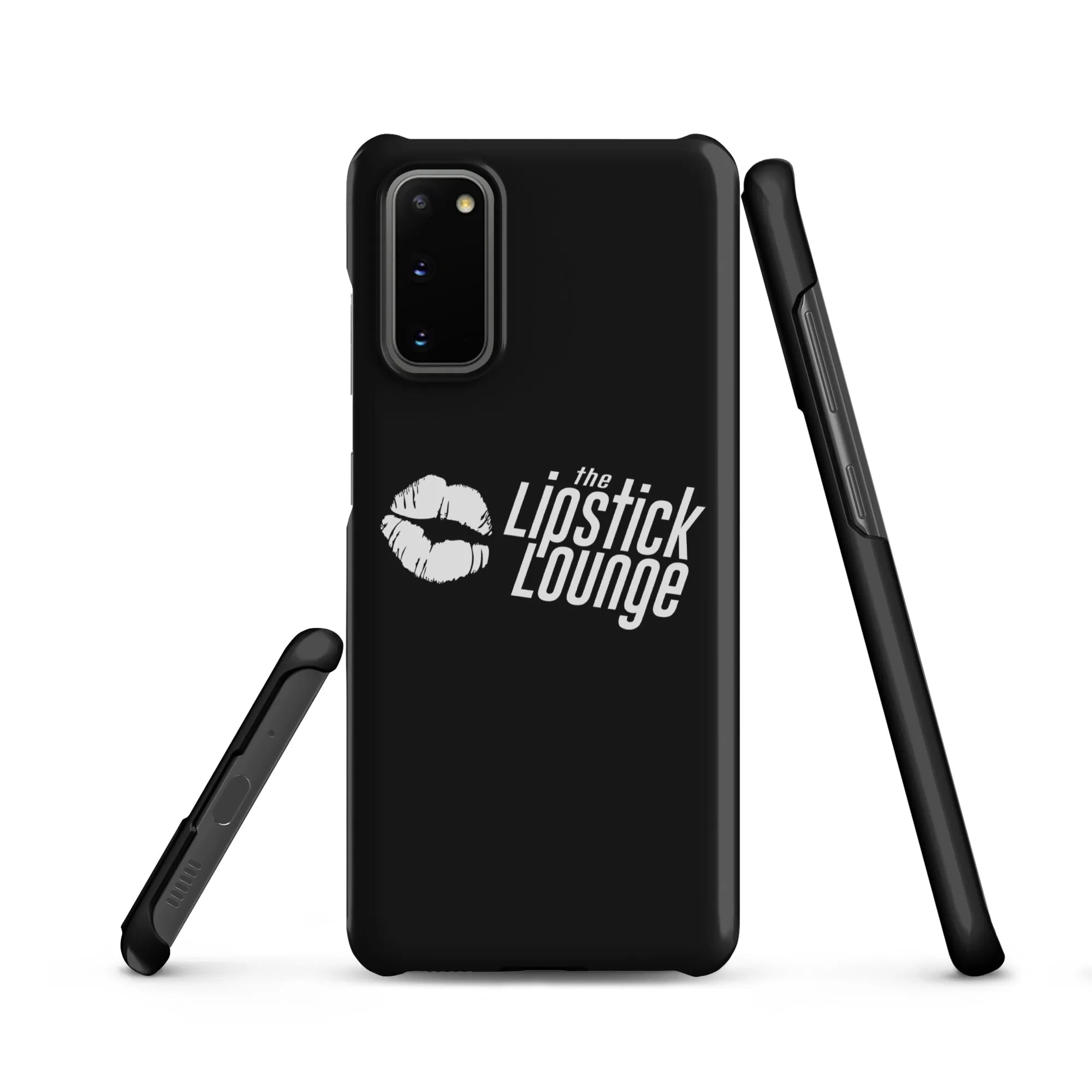 Lipstick Lounge White Logo Phone Case for Samsung