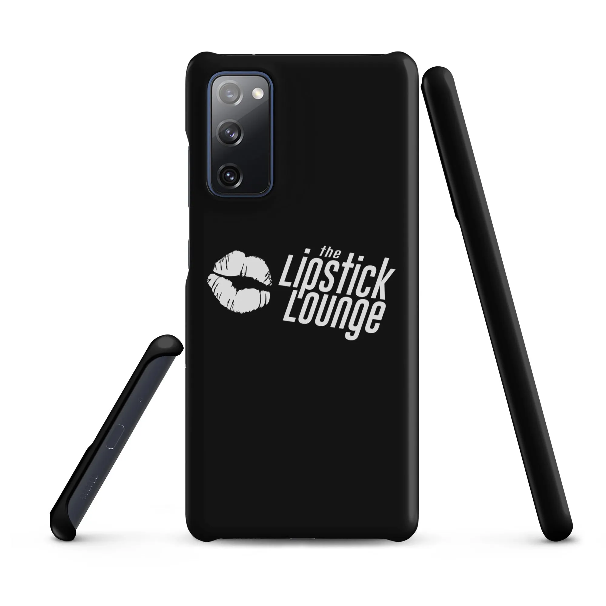 Lipstick Lounge White Logo Phone Case for Samsung