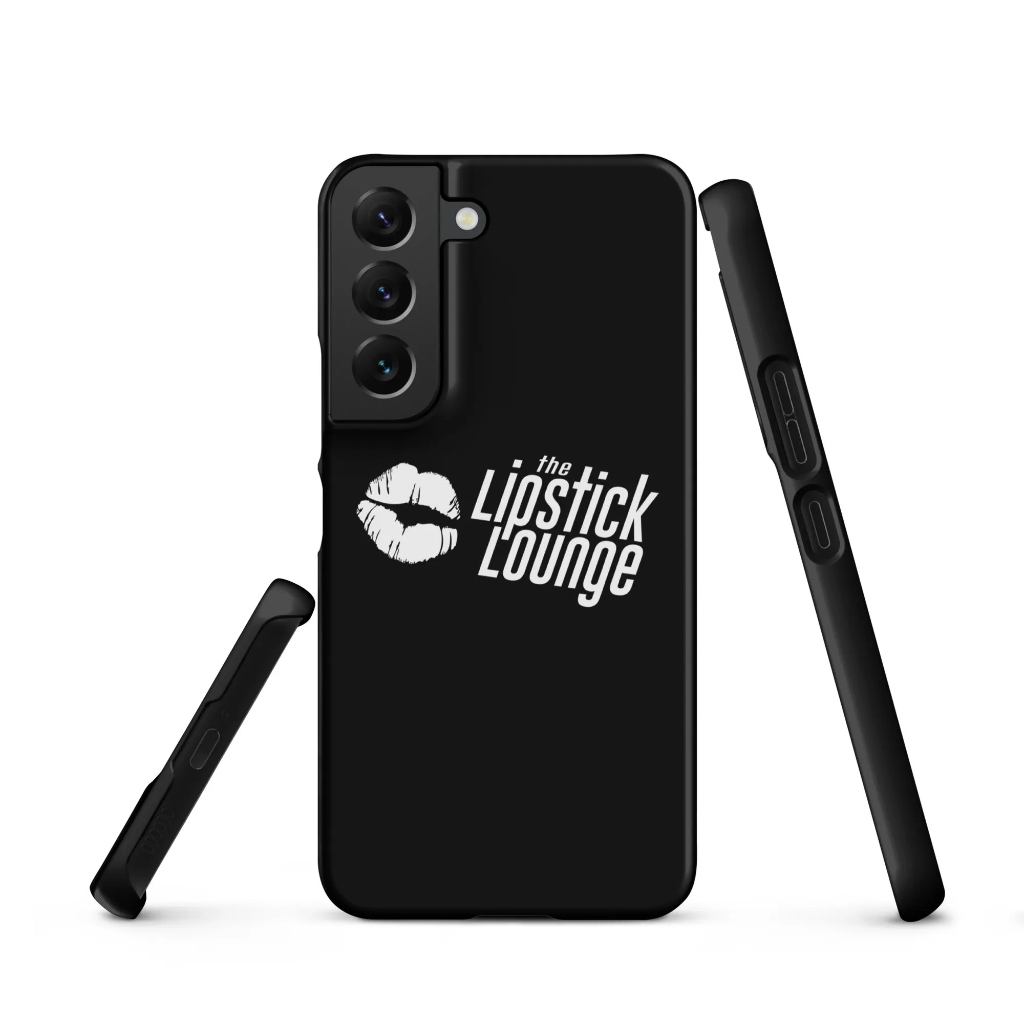 Lipstick Lounge White Logo Phone Case for Samsung