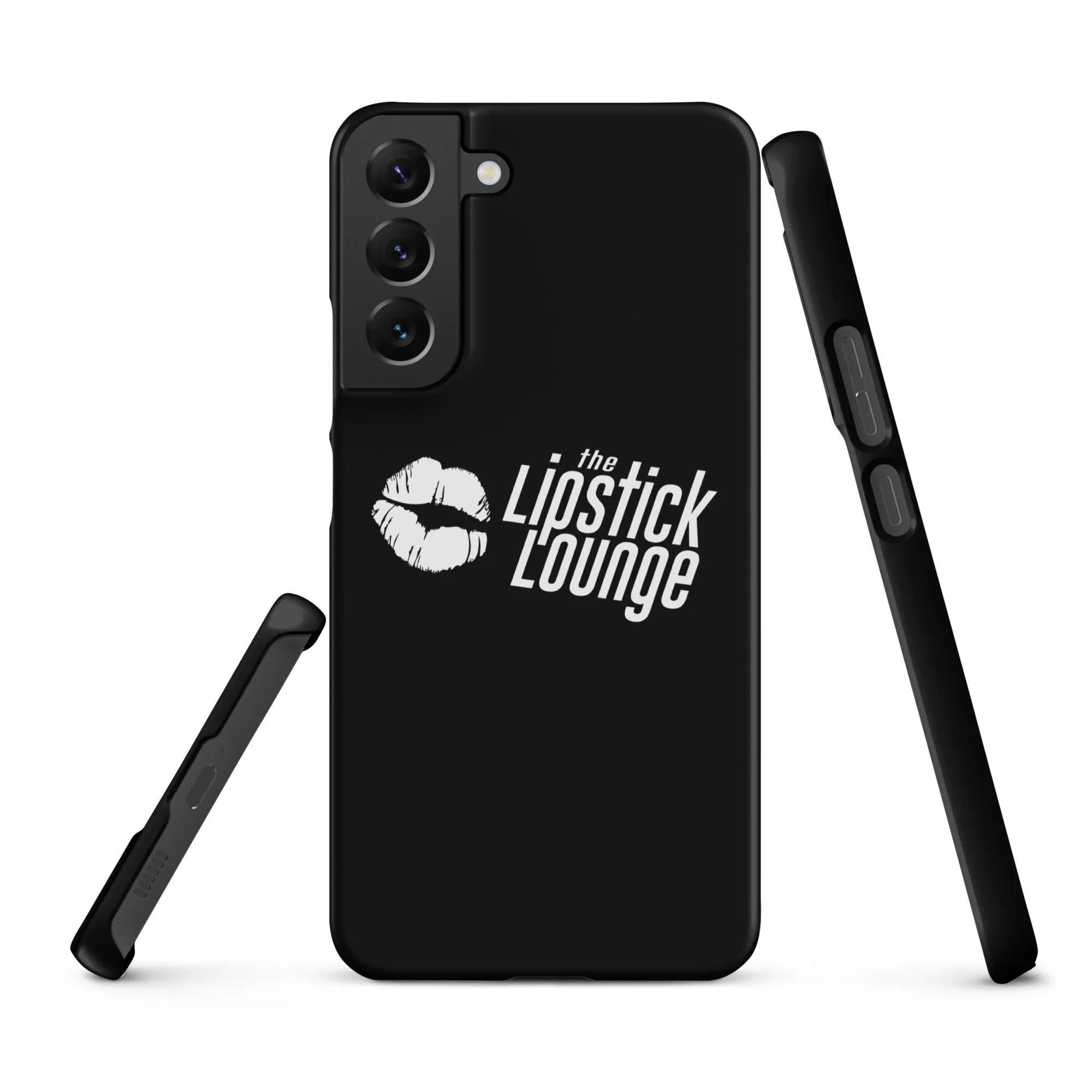 Lipstick Lounge White Logo Phone Case for Samsung