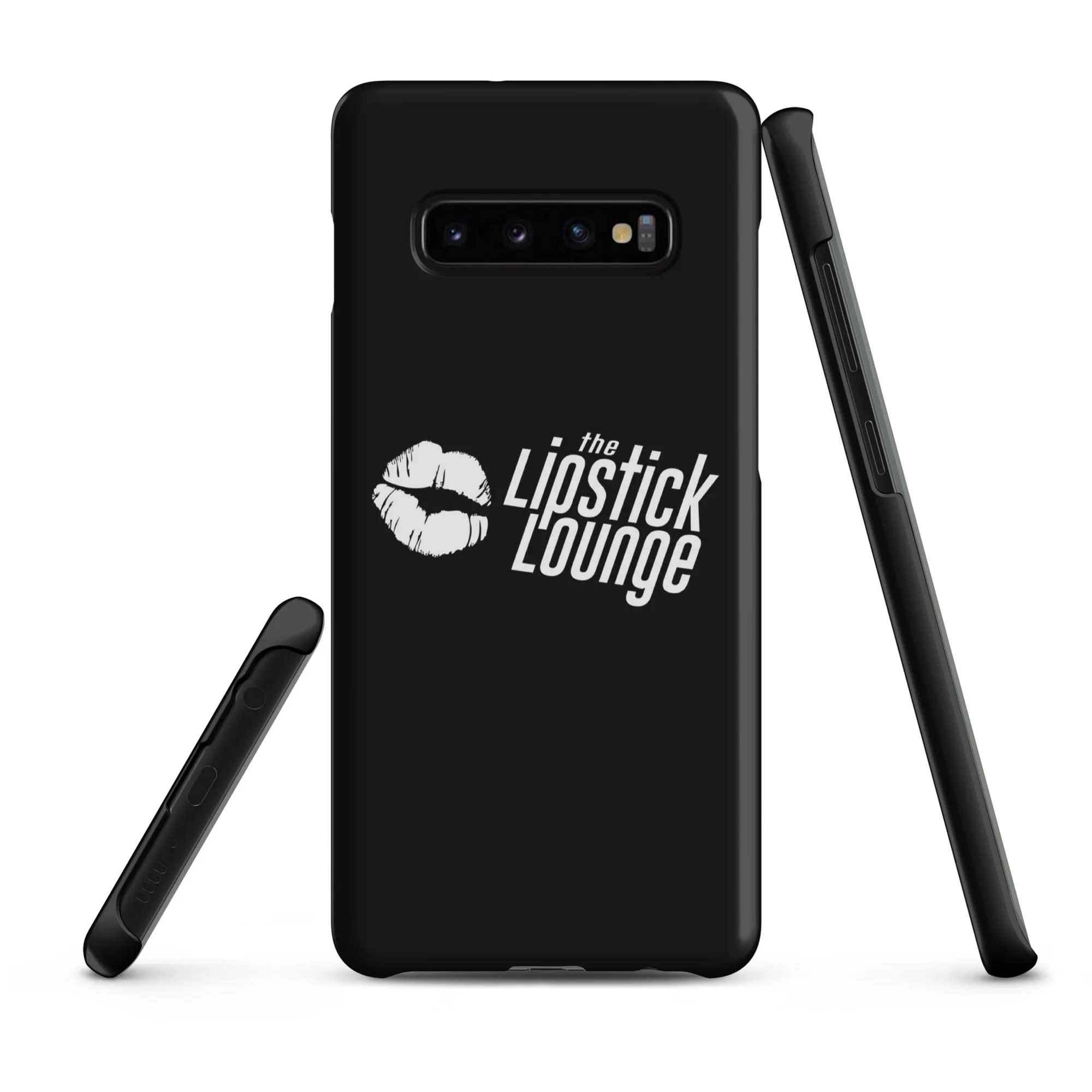 Lipstick Lounge White Logo Phone Case for Samsung