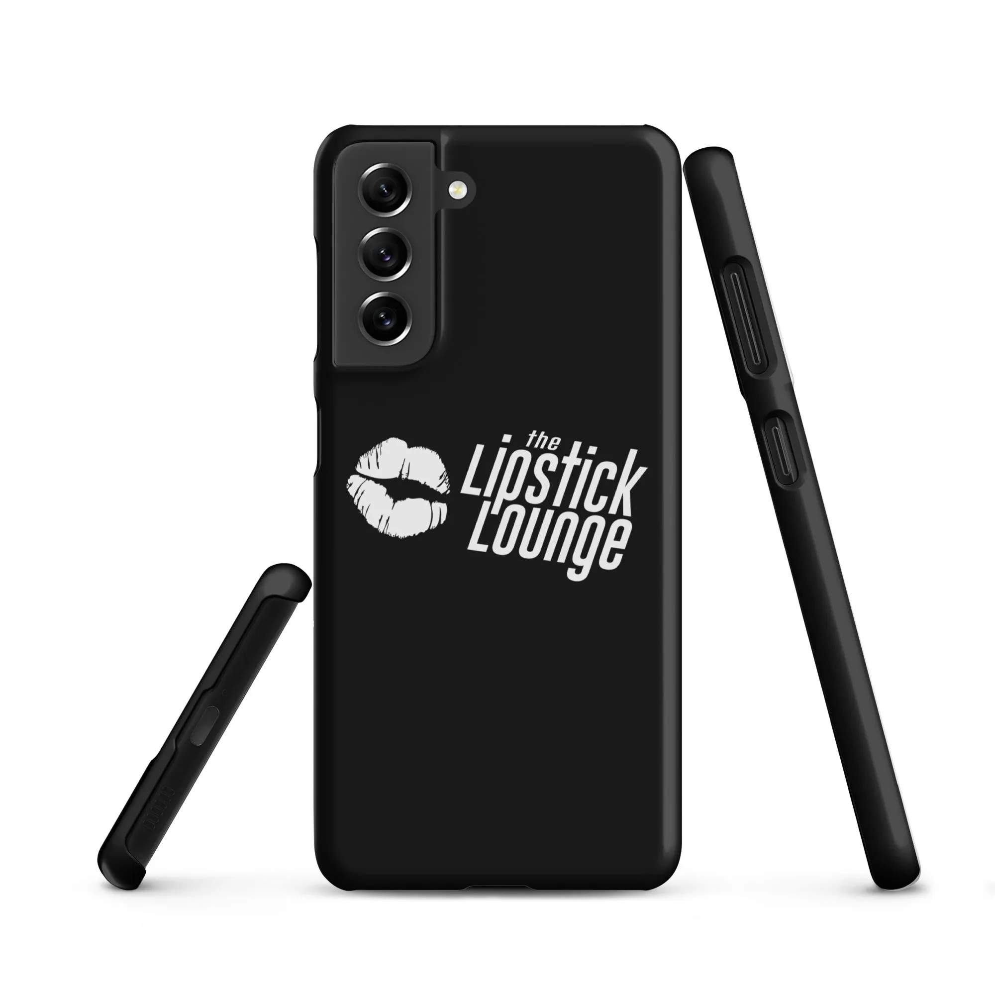 Lipstick Lounge White Logo Phone Case for Samsung