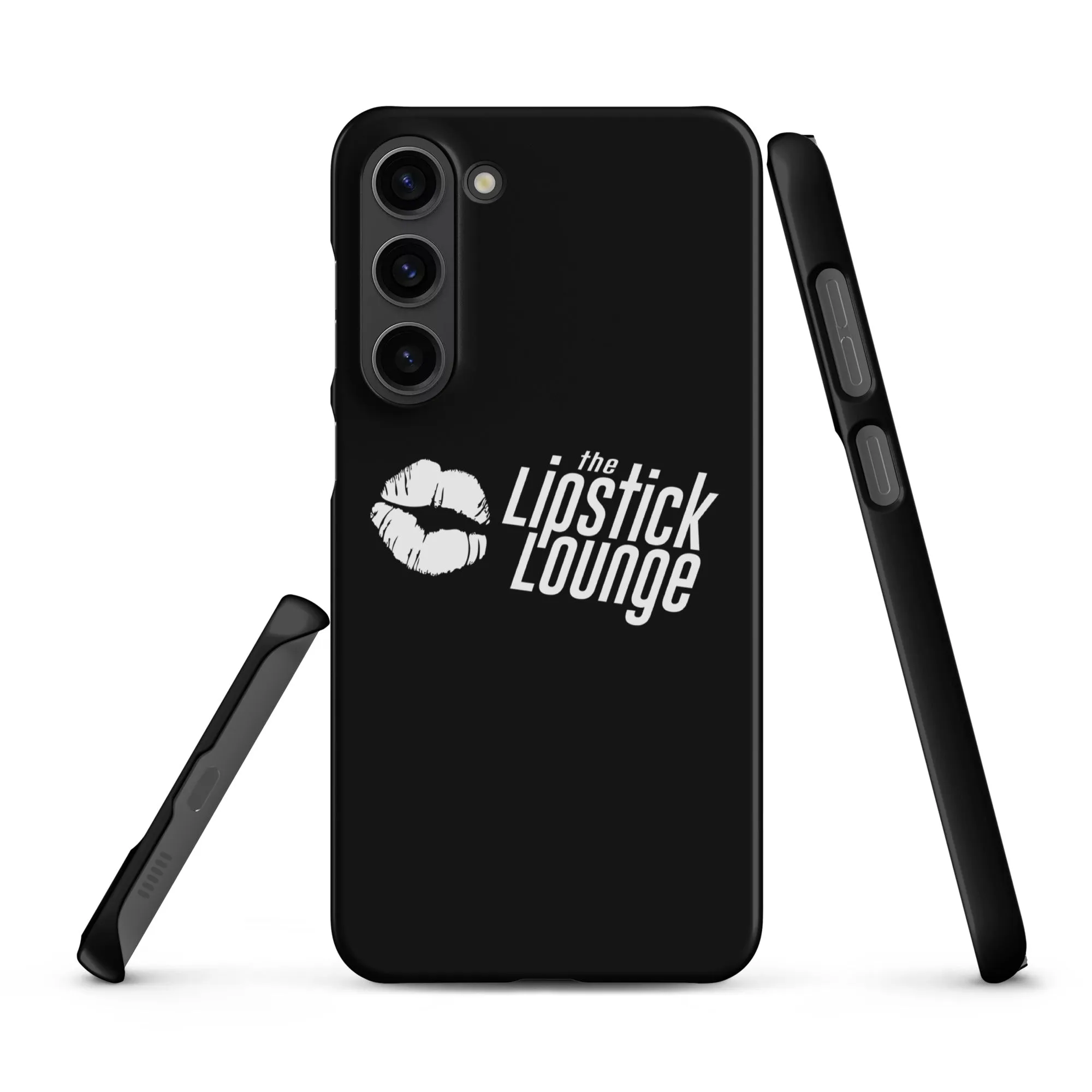 Lipstick Lounge White Logo Phone Case for Samsung