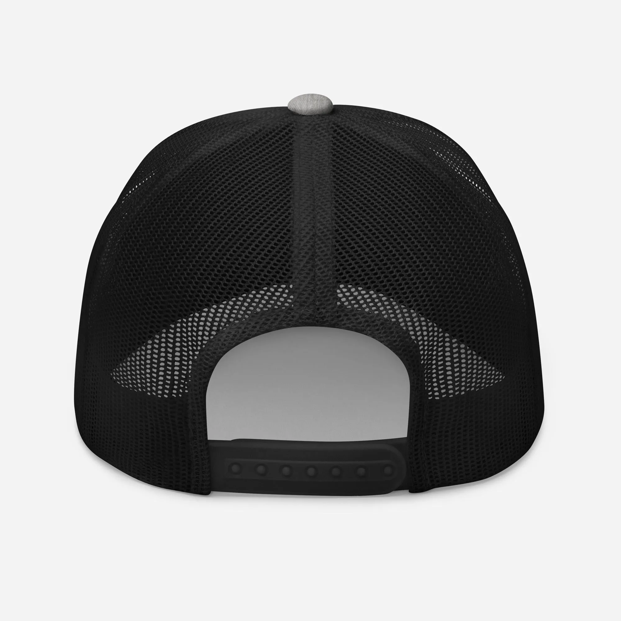 Lipstick Lounge White Logo Trucker Cap