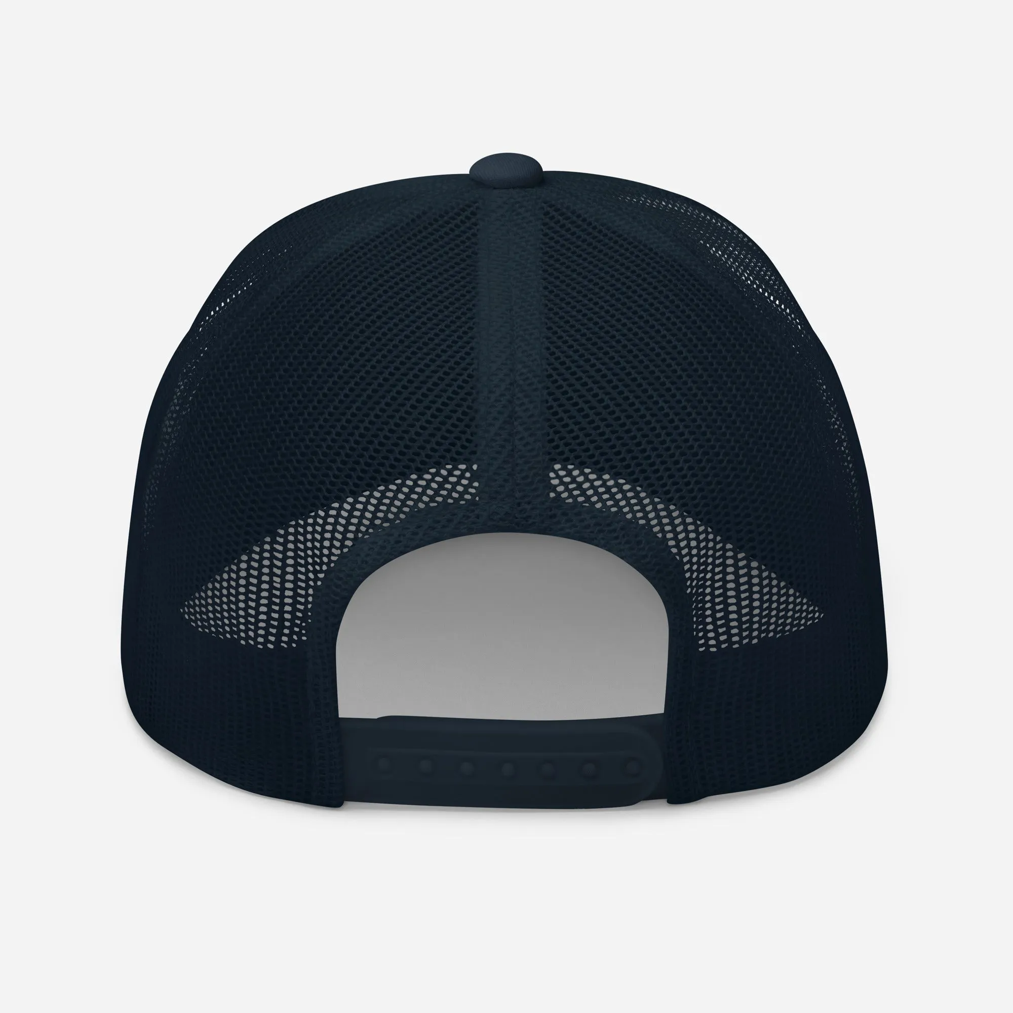 Lipstick Lounge White Logo Trucker Cap