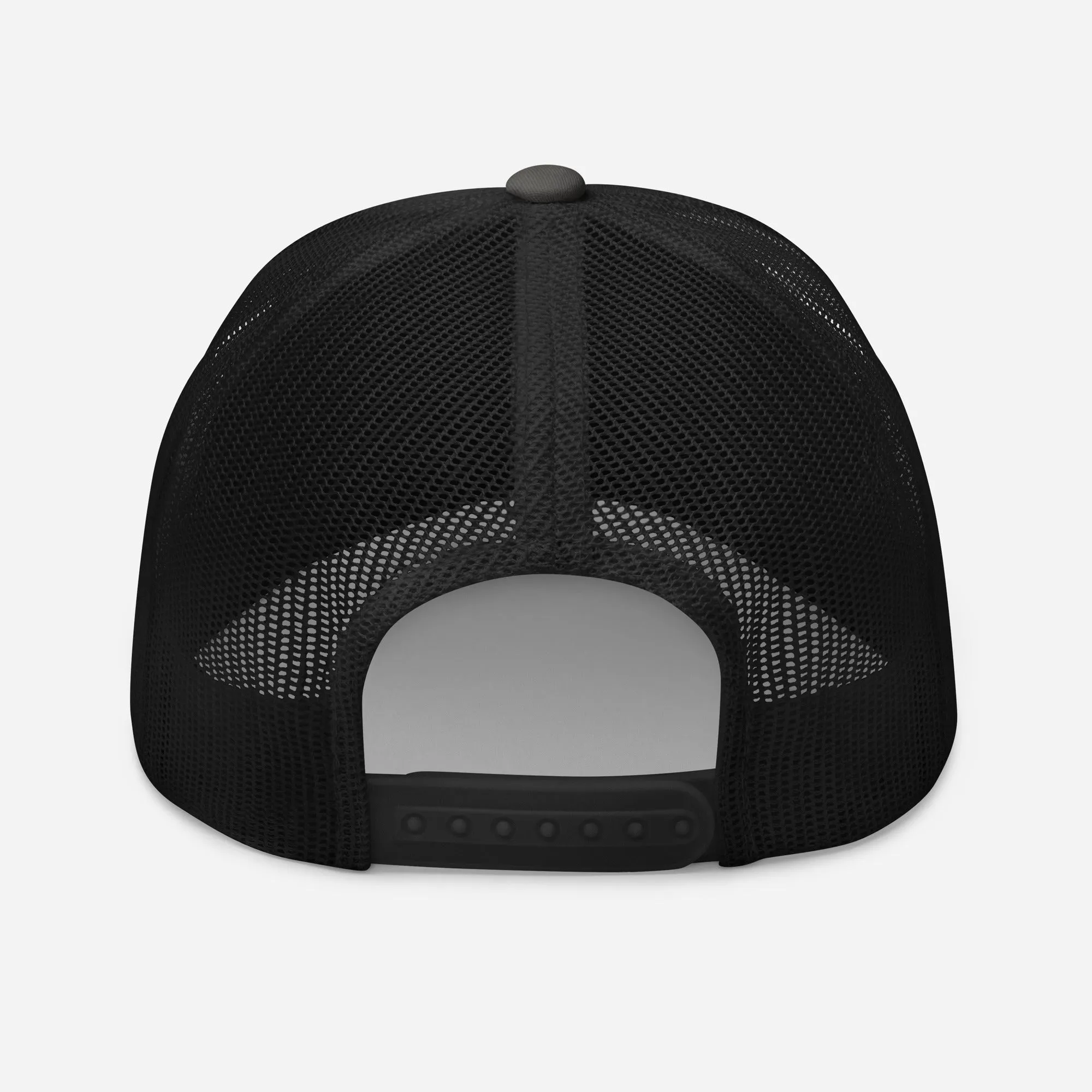 Lipstick Lounge White Logo Trucker Cap