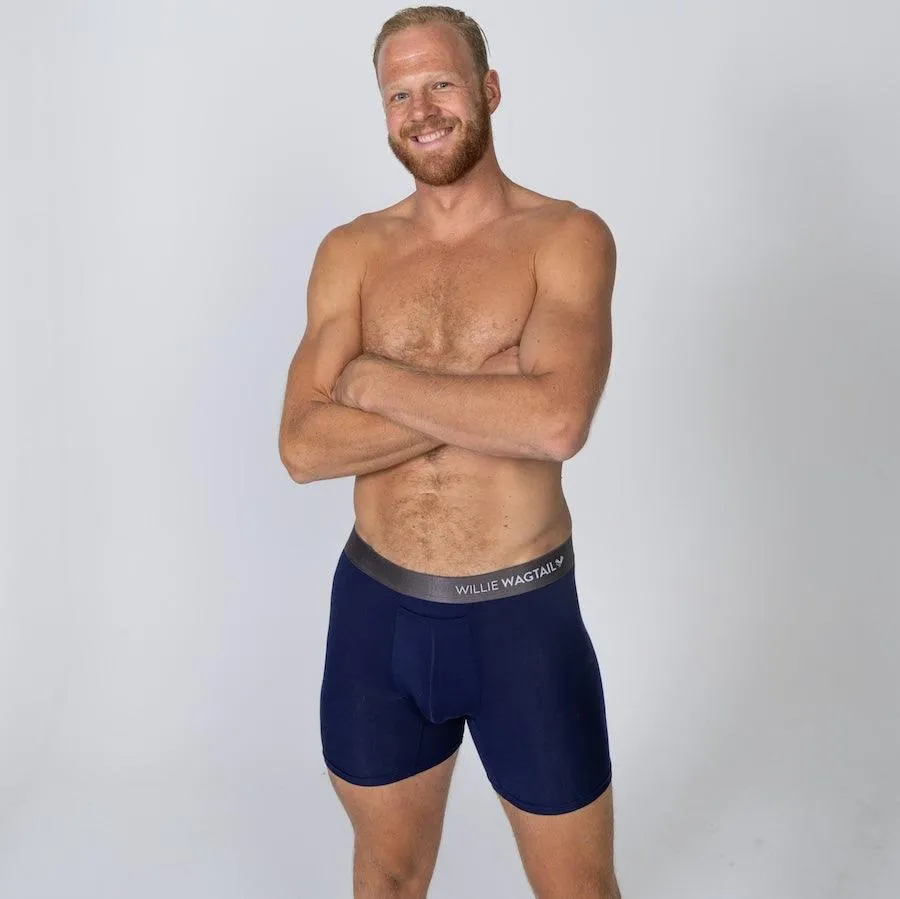 Navy Blue - Boxer Briefs