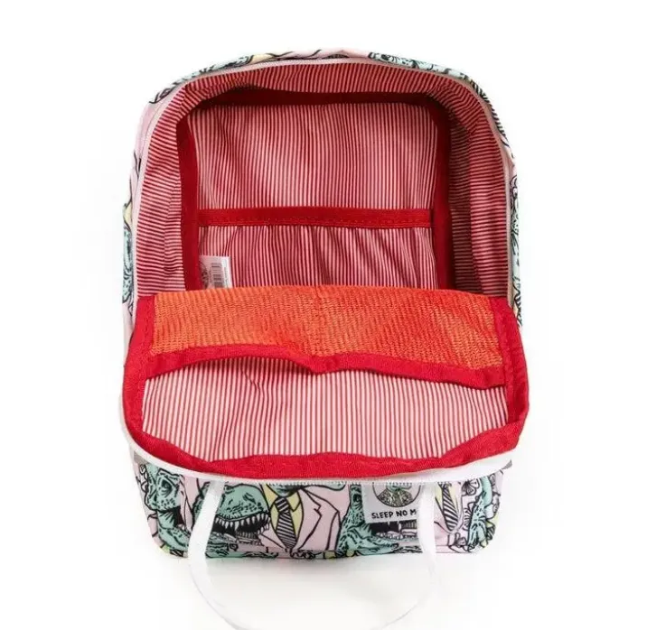 Sleep No More Preschool Backpack, T-rex Print