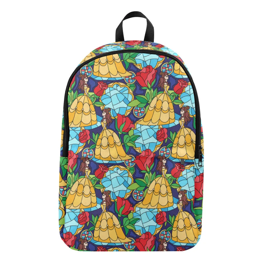 Stained Glass Fabric Backpack
