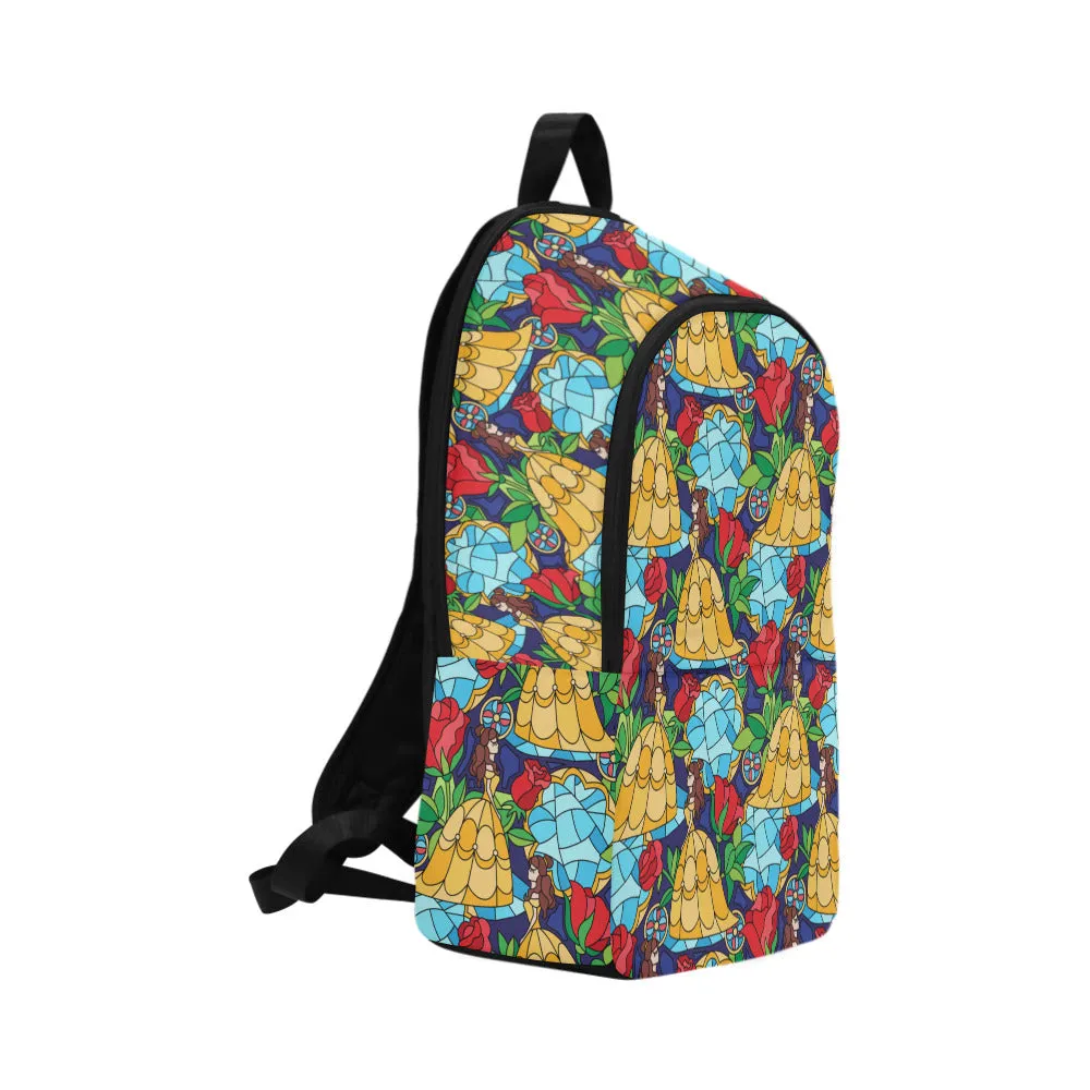 Stained Glass Fabric Backpack