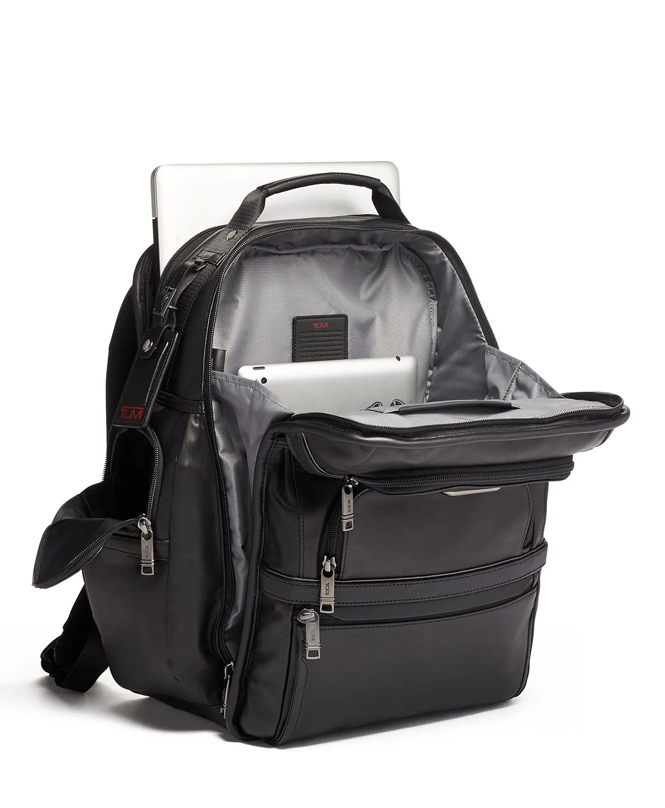 Tumi Brief Pack, Black Leather
