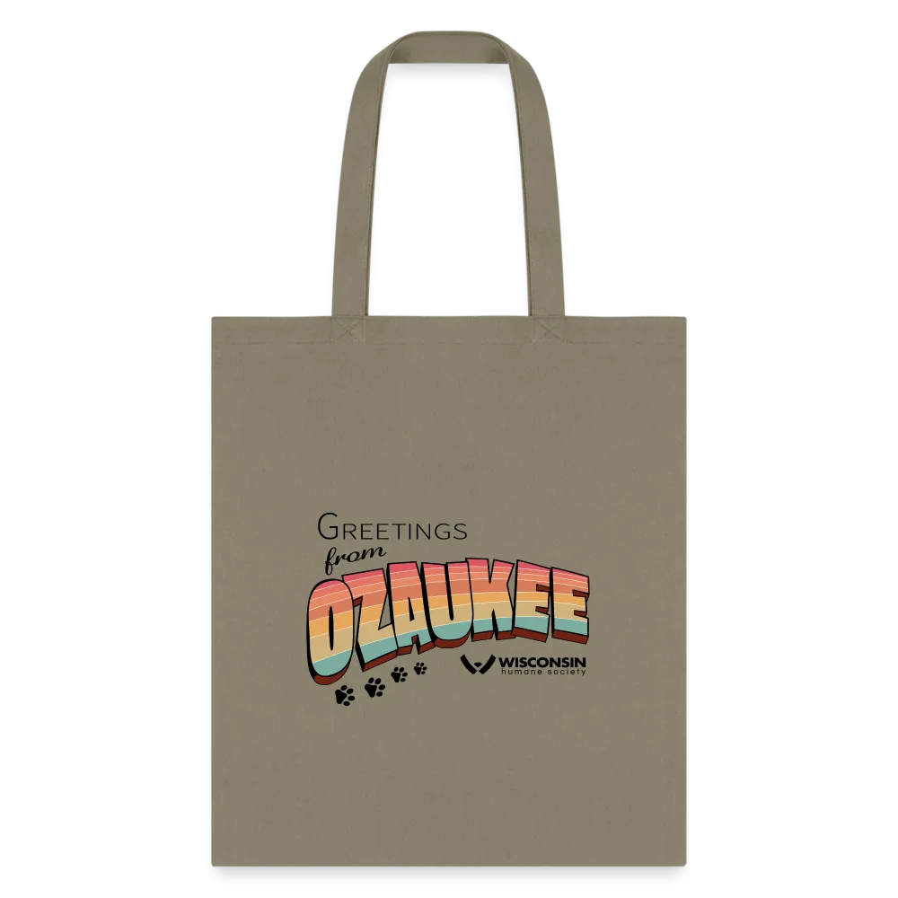 WHS "Greetings from Ozaukee" Tote Bag