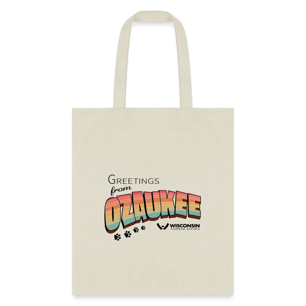 WHS "Greetings from Ozaukee" Tote Bag