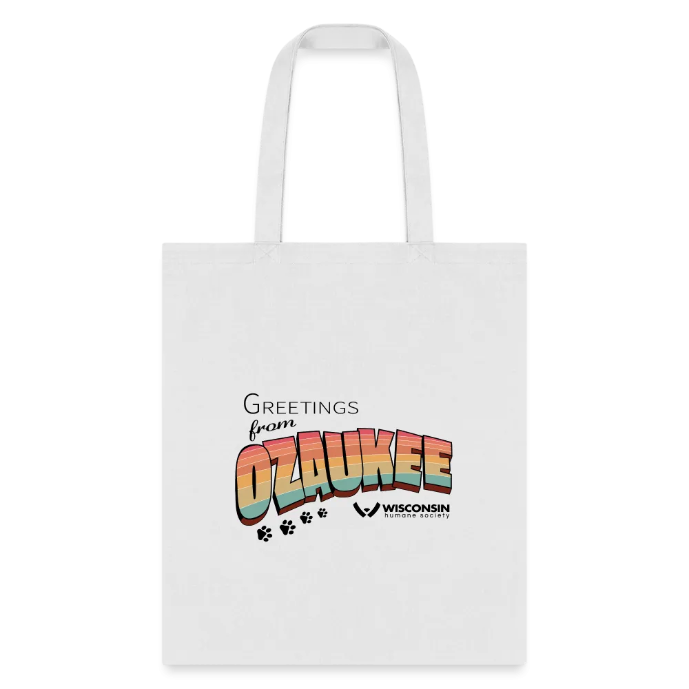 WHS "Greetings from Ozaukee" Tote Bag